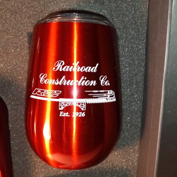 BOXED VINTAGE RAILROAD BEVERAGE LOVERS 3-PIECE SET EST. 1926 - Picture 4 of 8